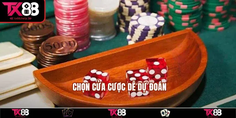 Kinh nghiệm chơi Sicbo chọn cửa dễ